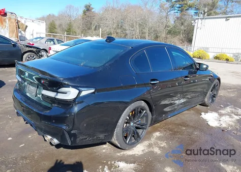 2018 BMW M5 from USA, damaged, VIN WBSJF0C55JB283097